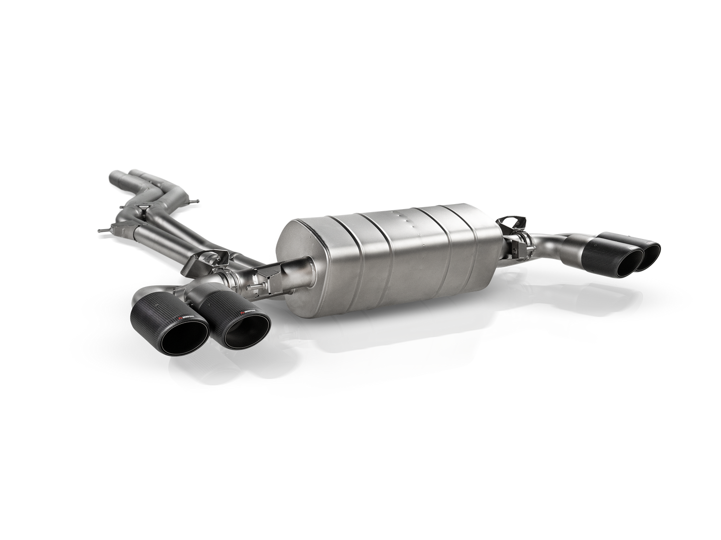 Akrapovic 2024+ Porsche Cayenne S / GTS / Turbo E-Hybrid / Coupe (536.2) Evolution Line (Titanium)