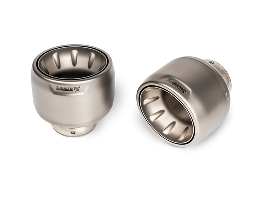 Akrapovic 2020+ Porsche Cayman GT4 (718) Tail Pipe Set