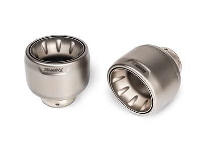 Akrapovic 2020+ Porsche Cayman GT4 (718) Tail Pipe Set