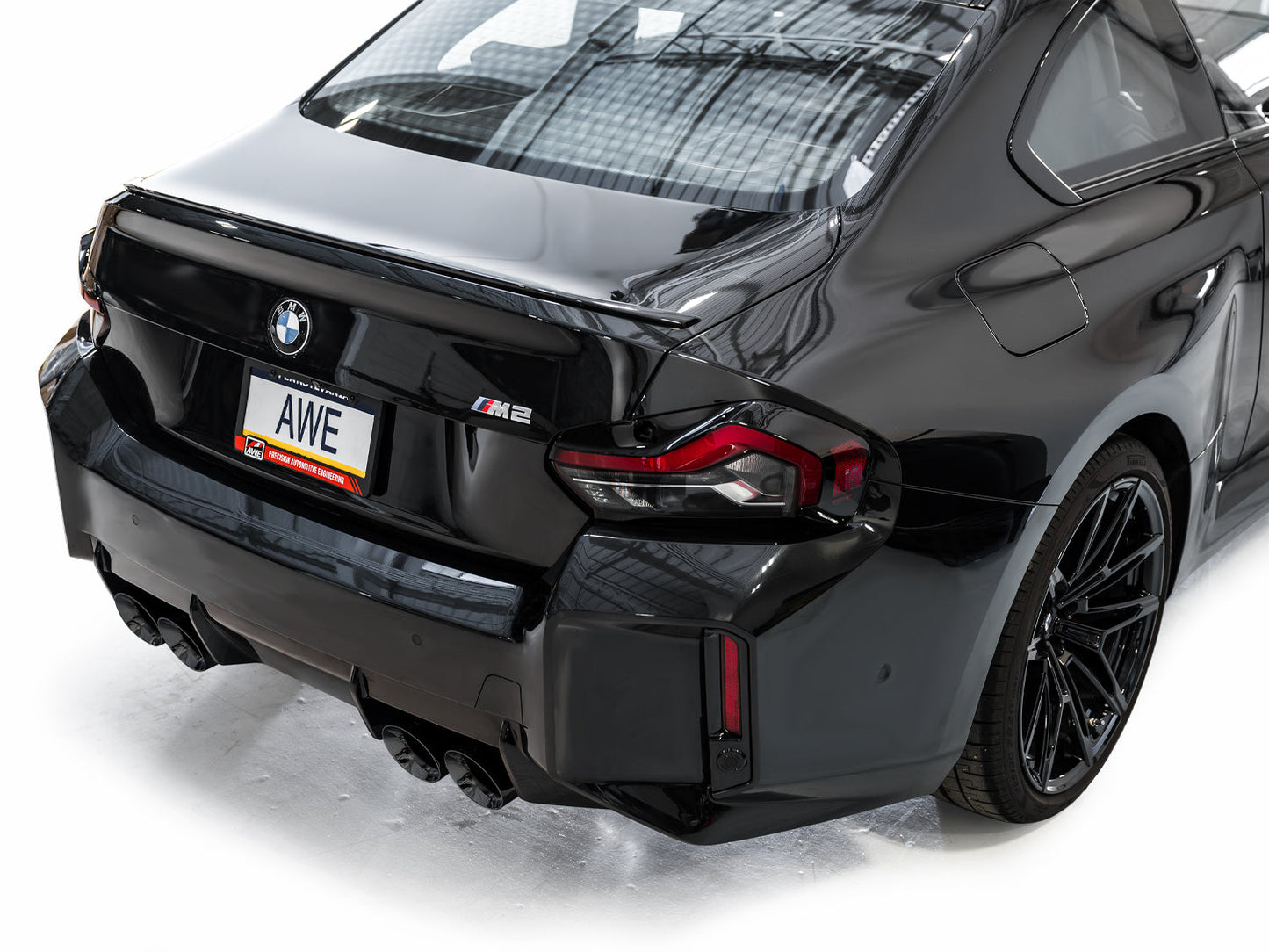 AWE SwitchPath™ Exhaust for BMW G87 M2 - Diamond Black Tips