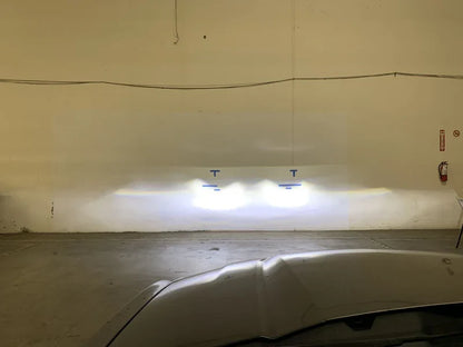 AlphaRex (LUXX-Series) 2010-2012 Ford Mustang LED Projector Headlights - Jet Black