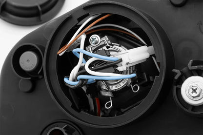 AlphaRex (LUXX-Series) 2010-2012 Ford Mustang LED Projector Headlights - Chrome