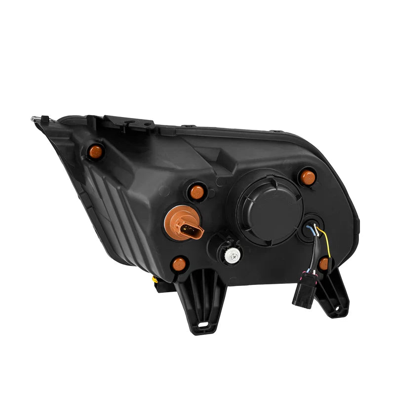 AlphaRex (NOVA-Series) 2010-2012 Ford Mustang LED Projector Headlights - Black