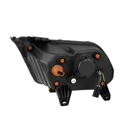 AlphaRex (NOVA-Series) 2010-2012 Ford Mustang LED Projector Headlights - Black