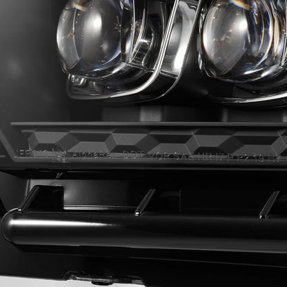 AlphaRex (NOVA-Series) 2010-2012 Ford Mustang LED Projector Headlights - Black