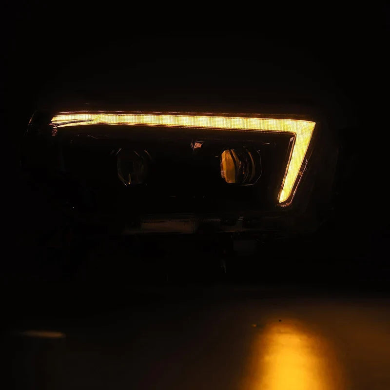 AlphaRex (LUXX-Series) 2010-2013 Toyota 4Runner LED Projector Headlights - Jet Black