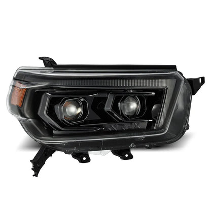 AlphaRex (LUXX-Series) 2010-2013 Toyota 4Runner LED Projector Headlights - Jet Black