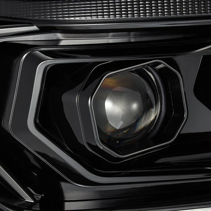 AlphaRex (LUXX-Series) 2010-2013 Toyota 4Runner LED Projector Headlights - Jet Black
