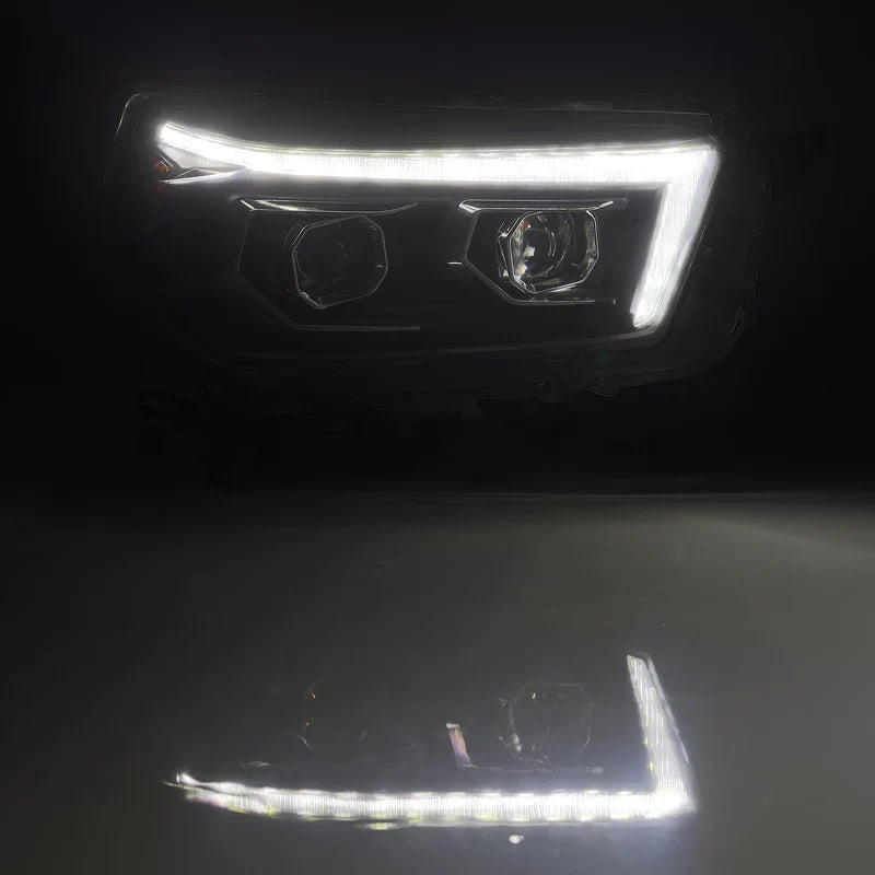 AlphaRex (LUXX-Series) 2010-2013 Toyota 4Runner LED Projector Headlights - Black