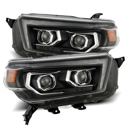 AlphaRex (LUXX-Series) 2010-2013 Toyota 4Runner LED Projector Headlights - Black