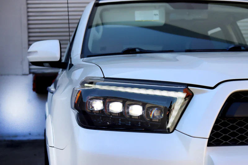 AlphaRex (NOVA-Series) 2010-2013 Toyota 4Runner LED Projector Headlights - Alpha-Black