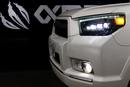 AlphaRex (NOVA-Series) 2010-2013 Toyota 4Runner LED Projector Headlights - Alpha-Black
