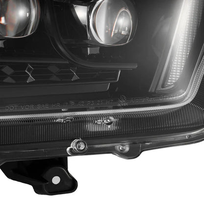 AlphaRex (NOVA-Series) 2010-2013 Toyota 4Runner LED Projector Headlights - Alpha-Black
