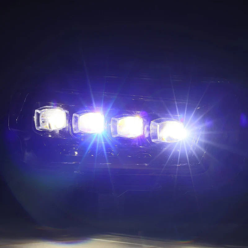 AlphaRex (NOVA-Series) 2010-2013 Toyota 4Runner LED Projector Headlights - Alpha-Black