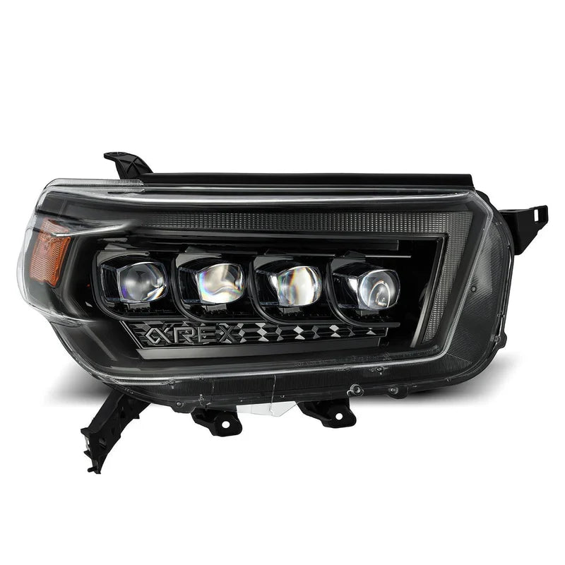 AlphaRex (NOVA-Series) 2010-2013 Toyota 4Runner LED Projector Headlights - Alpha-Black