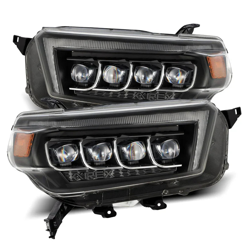 AlphaRex (NOVA-Series) 2010-2013 Toyota 4Runner LED Projector Headlights - Black