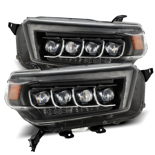AlphaRex (NOVA-Series) 2010-2013 Toyota 4Runner LED Projector Headlights - Black