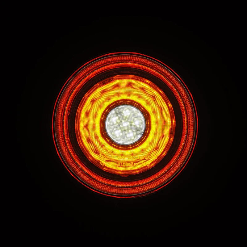 AlphaRex (NOVA-Series) 2010-2015 Ferrari 458 Italia Prismatic LED Tail LIghts - Red Clear