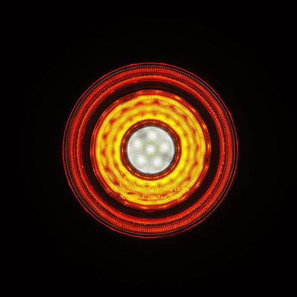 AlphaRex (NOVA-Series) 2010-2015 Ferrari 458 Italia Prismatic LED Tail LIghts - Red Clear