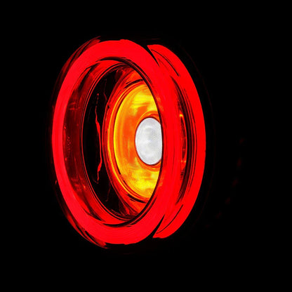 AlphaRex (NOVA-Series) 2010-2015 Ferrari 458 Italia Prismatic LED Tail LIghts - Red Clear
