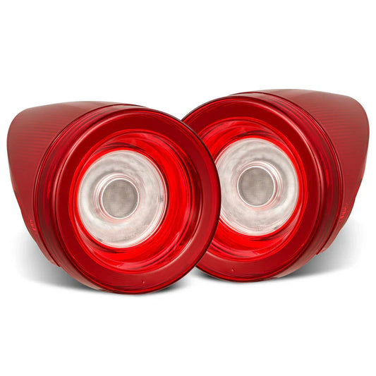 AlphaRex (NOVA-Series) 2010-2015 Ferrari 458 Italia Prismatic LED Tail LIghts - Red Clear