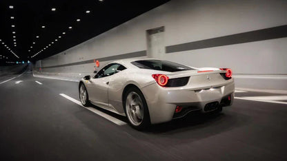 AlphaRex (NOVA-Series) 2010-2015 Ferrari 458 Italia Prismatic LED Tail LIghts - Red Smoke