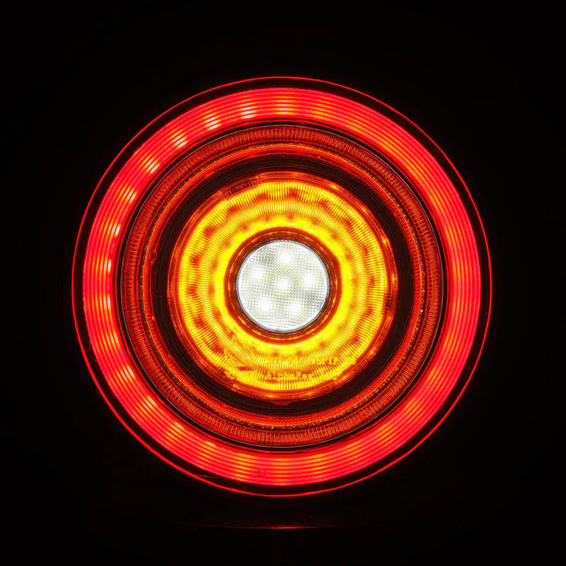 AlphaRex (NOVA-Series) 2010-2015 Ferrari 458 Italia Prismatic LED Tail LIghts - Red Smoke