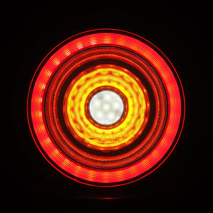 AlphaRex (NOVA-Series) 2010-2015 Ferrari 458 Italia Prismatic LED Tail LIghts - Red Smoke