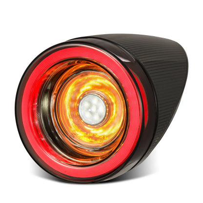 AlphaRex (NOVA-Series) 2010-2015 Ferrari 458 Italia Prismatic LED Tail LIghts - Smoke