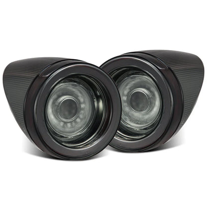AlphaRex (NOVA-Series) 2010-2015 Ferrari 458 Italia Prismatic LED Tail LIghts - Smoke