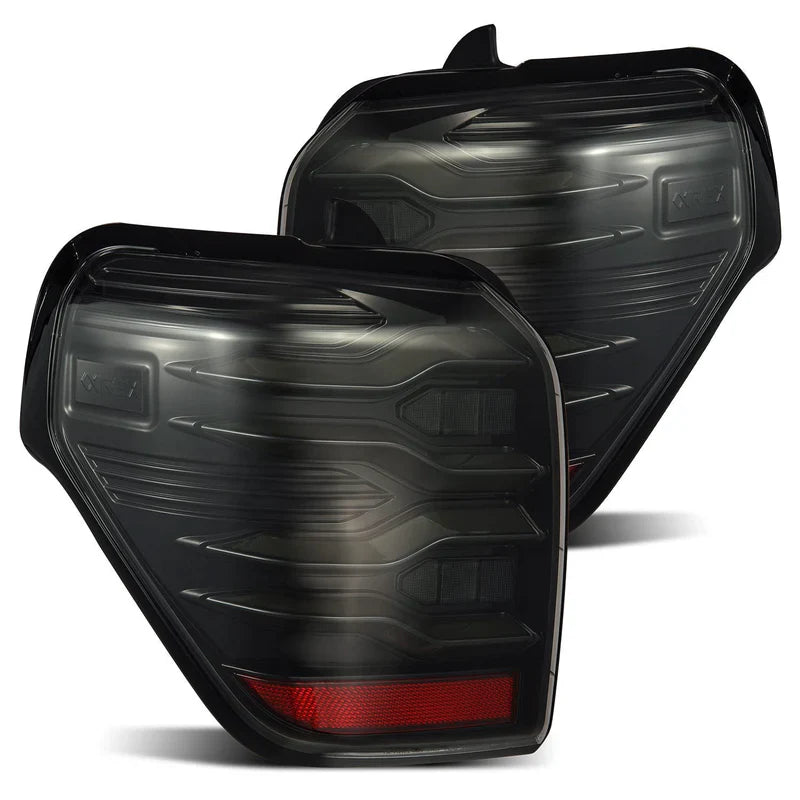 AlphaRex (LUXX-Series) 2010-2024 Toyota 4Runner LED Tail Lights - Alpha-Black