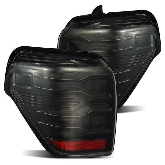 AlphaRex (LUXX-Series) 2010-2024 Toyota 4Runner LED Tail Lights - Alpha-Black