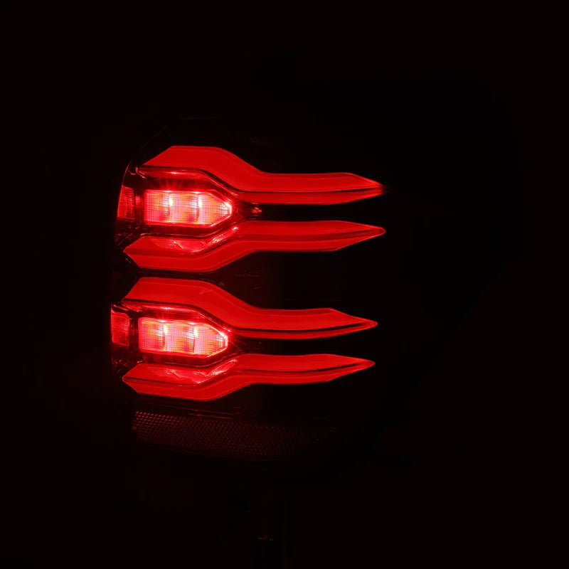 AlphaRex (LUXX-Series) 2010-2024 Toyota 4Runner LED Tail Lights - Alpha-Black