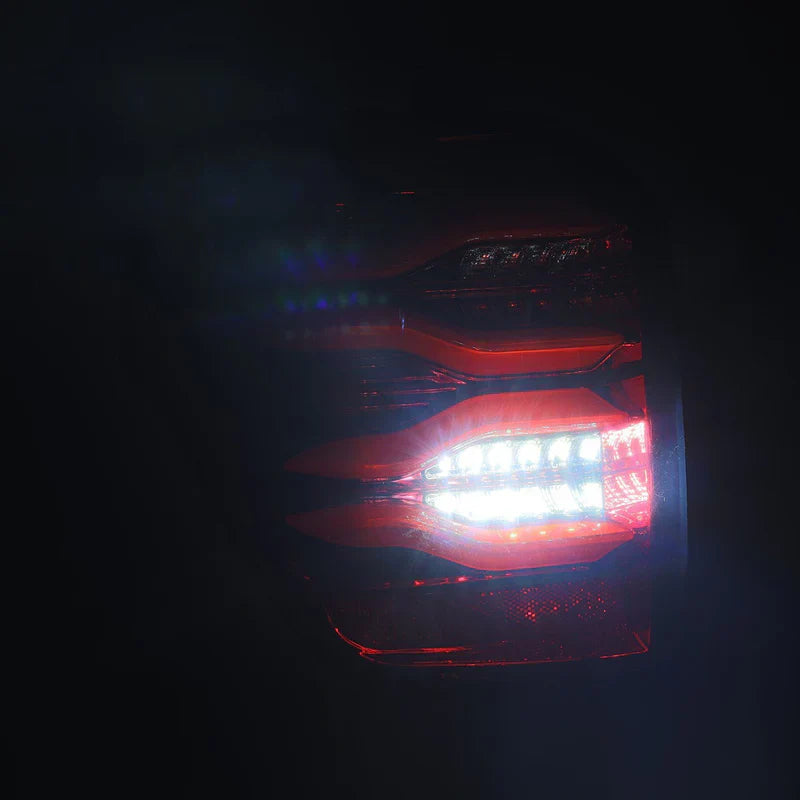 AlphaRex (PRO-Series) 2010-2024 Toyota 4Runner LED Tail Lights - Red Smoke