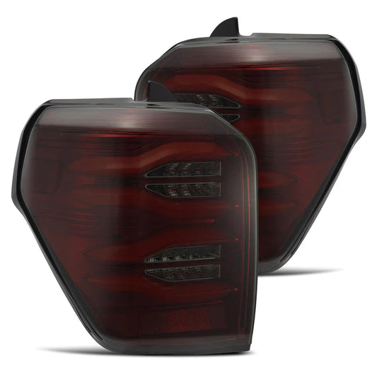 AlphaRex (PRO-Series) 2010-2024 Toyota 4Runner LED Tail Lights - Red Smoke