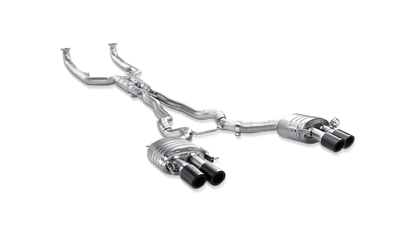 Akrapovic F12 / F13 M6 Evolution Exhaust System w/ Carbon Tail Pipe Set (Titanium)