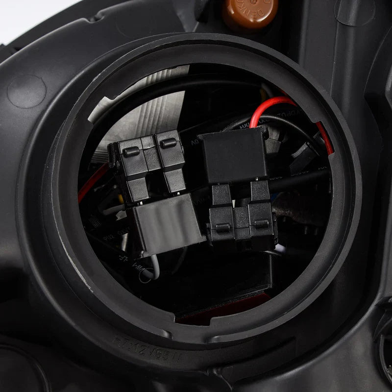 AlphaRex (LUXX-Series) 2011-2020 Toyota Sienna LED Projector Headlights - Black