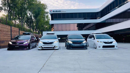 AlphaRex (LUXX-Series) 2011-2020 Toyota Sienna LED Projector Headlights - Black