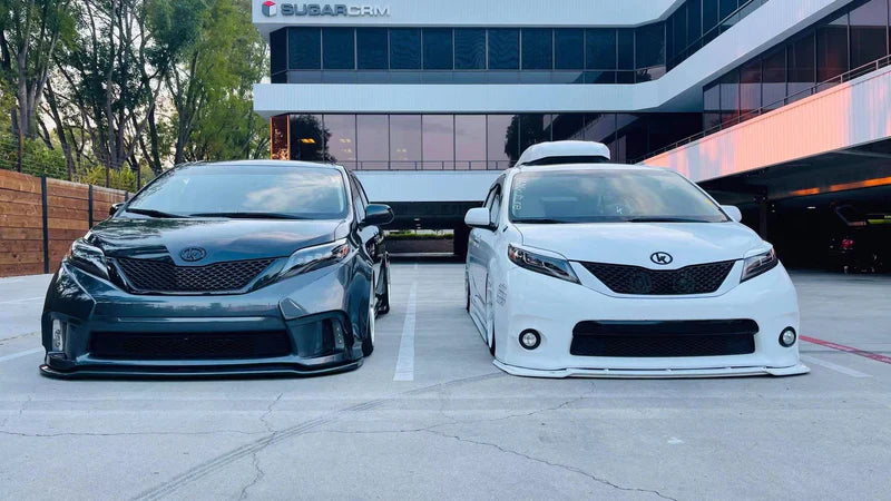 AlphaRex (LUXX-Series) 2011-2020 Toyota Sienna LED Projector Headlights - Alpha-Black