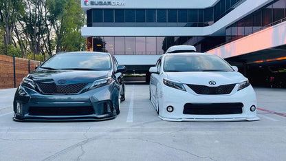 AlphaRex (LUXX-Series) 2011-2020 Toyota Sienna LED Projector Headlights - Alpha-Black