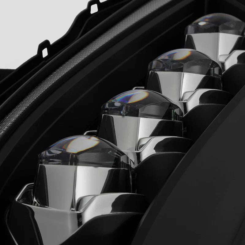 AlphaRex (NOVA-Series) 2011-2020 Toyota Sienna LED Projector Headlights - Black