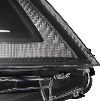 AlphaRex (PRO-Series) 2011-2020 Toyota Sienna Halogen Projector Headlights - Alpha-Black