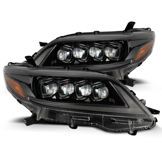 AlphaRex (NOVA-Series) 2011-2020 Toyota Sienna LED Projector Headlights - Alpha-Black