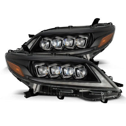 AlphaRex (NOVA-Series) 2011-2020 Toyota Sienna LED Projector Headlights - Black