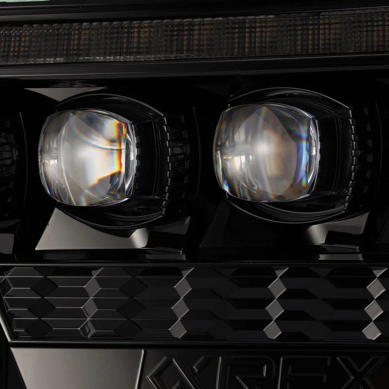 AlphaRex (NOVA-Series) 2012-2015 Toyota Tacoma LED Projector Headlights - Alpha-Black
