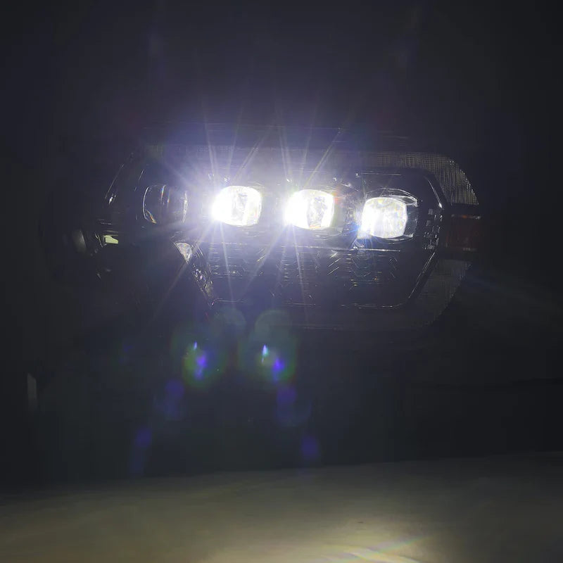 AlphaRex (NOVA-Series) 2012-2015 Toyota Tacoma LED Projector Headlights - Black