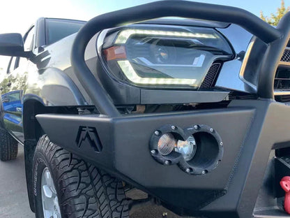 AlphaRex (PRO-Series) 2012-2015 Toyota Tacoma Halogen Projector Headlights - Black