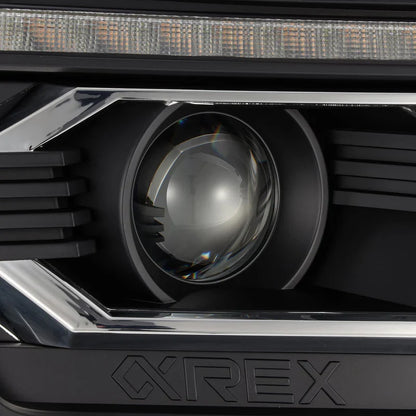 AlphaRex (PRO-Series) 2012-2015 Toyota Tacoma Halogen Projector Headlights - Black