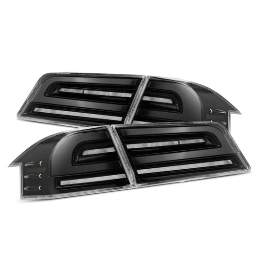 AlphaRex (LUXX-Series) 2012-2021 Tesla Model-S LED Tail Lights - Alpha-Black