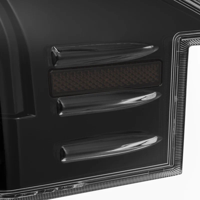 AlphaRex (LUXX-Series) 2012-2021 Tesla Model-S LED Tail Lights - Alpha-Black
